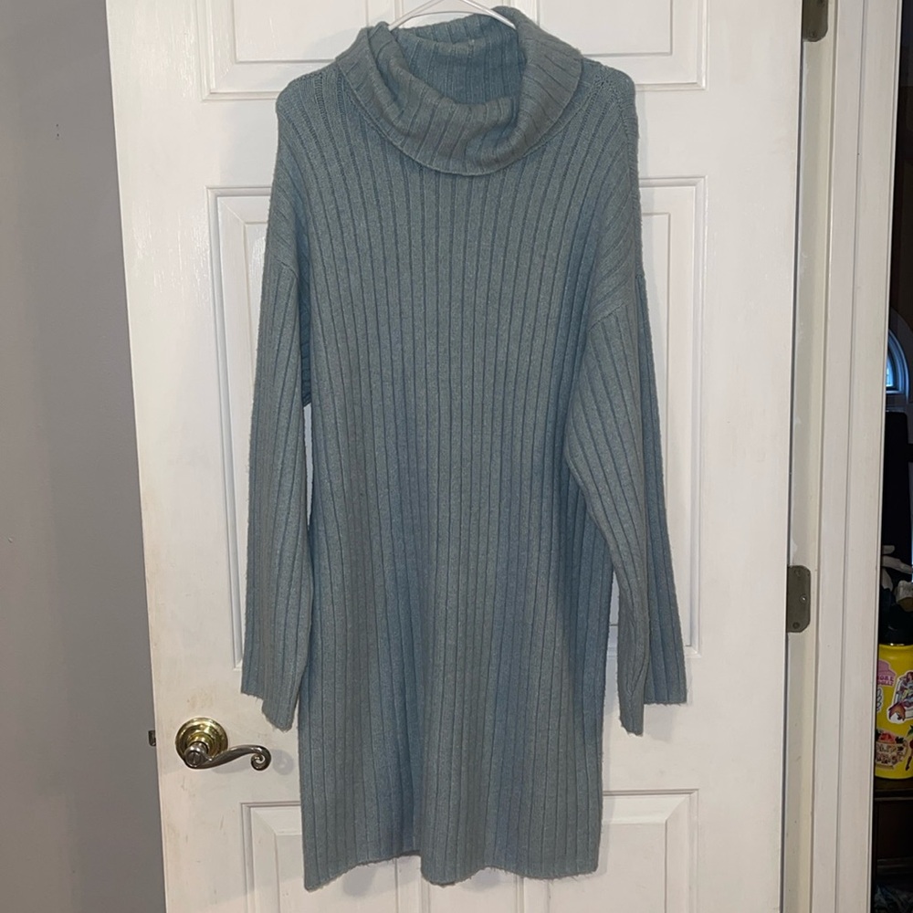 Abercrombie & Fitch cowl neck sweater dress